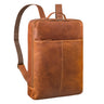 "Livius" Mochila Couro para Homens e Mulheres XL Laptop 15 - 19 Polegadas