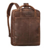 "Bobbie" Mochila de Couro para Homens e Mulheres 2-em-1 Mochila Laptop 16 Polegadas