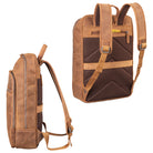 studenten rucksack Damen braun