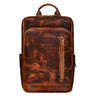"Johnson" Mochila Masculina de Couro – Mochila Executiva Vintage