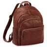 "Bea" Mochila elegante de couro para mulheres Backpack tamanho médio