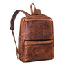 "Erin" Mochila Couro Grande Homens e Mulheres Laptop 15 - 16 Polegadas