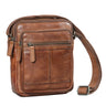 "Lorenzo" Bolsa Masculina de Couro Pequena para Tablet 8"