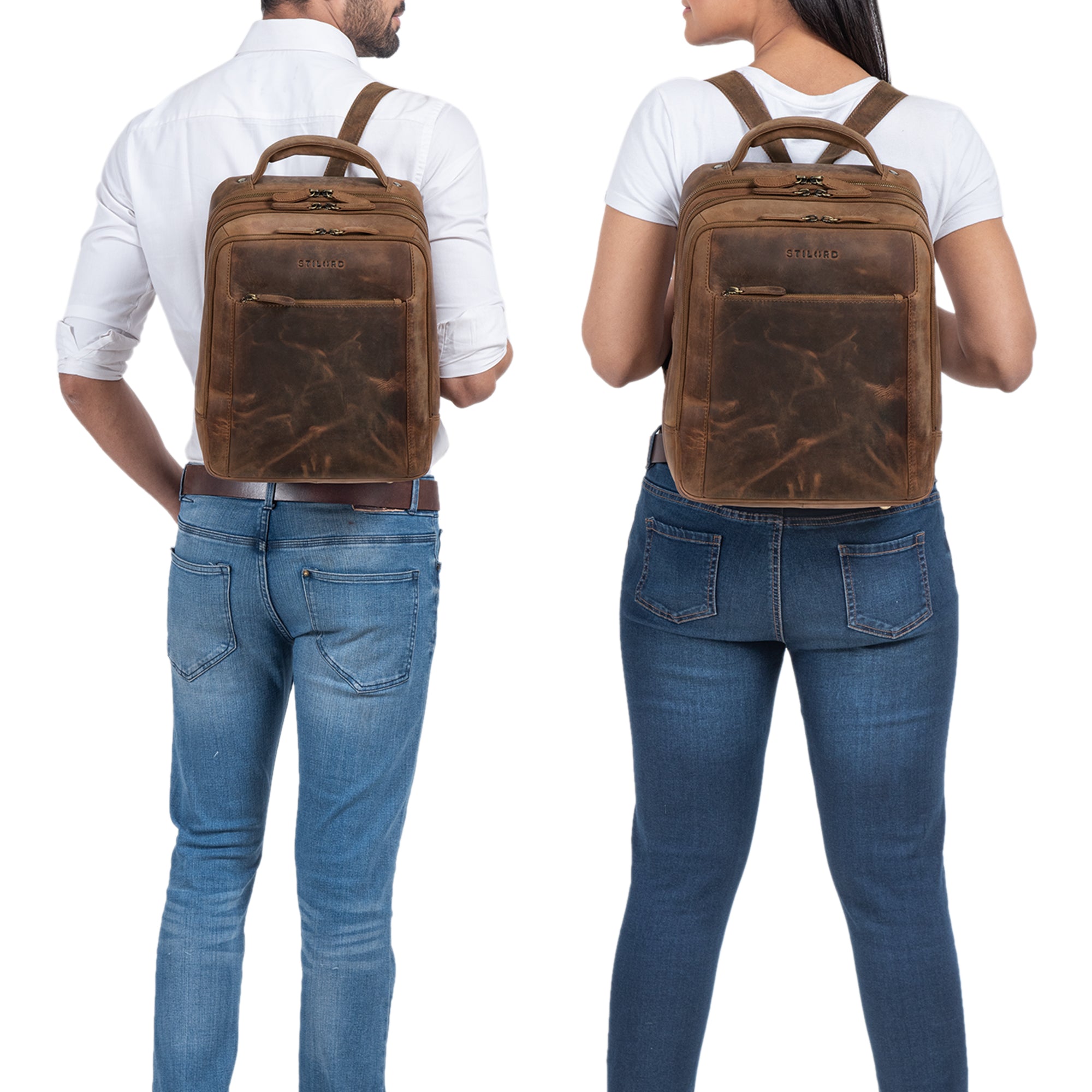 herren Damen Modern Rucksack