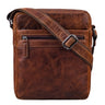 "Oli" Bolsa Masculina de Couro Média Transversal Elegante e Funcional