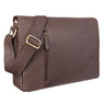 B-WARE "Till" saco de ombro de couro de 13 polegadas