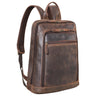 "Watson" Mochila para Laptop de Couro – Mochila 15,6" Mochila de Negócios